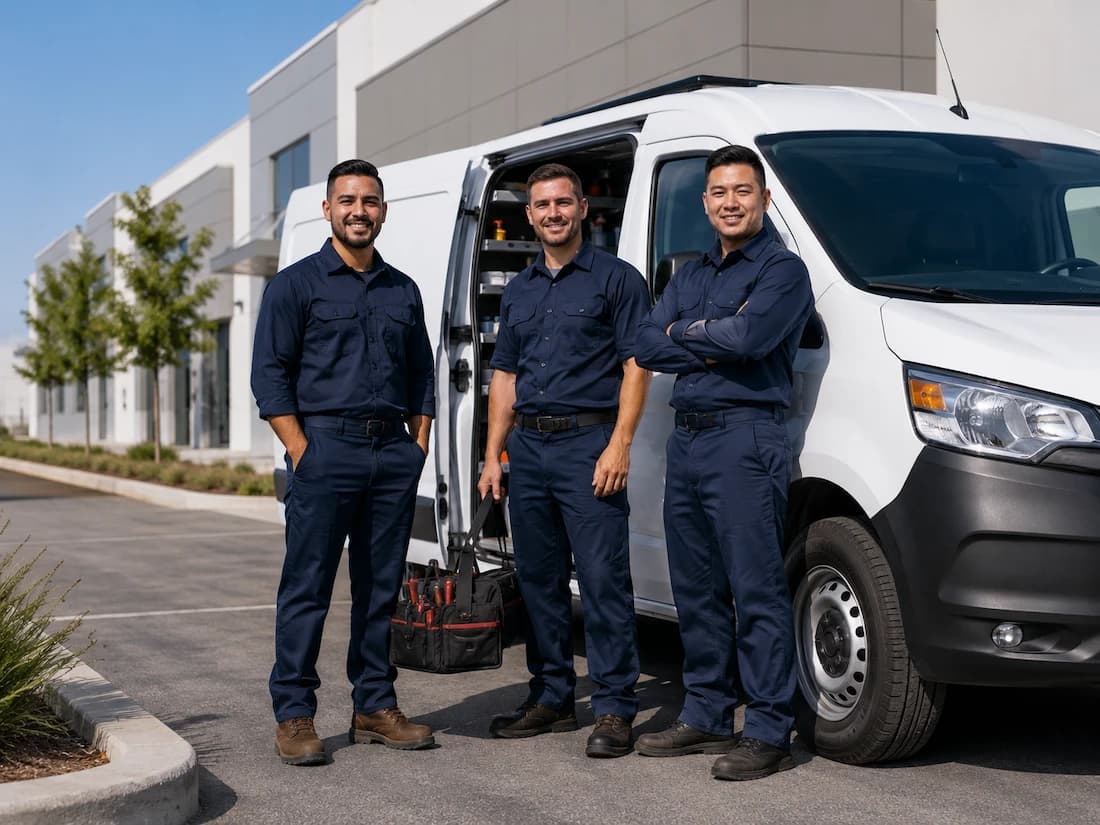 The Indfoss Refrigeration team